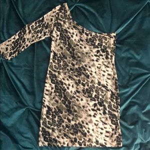 Wet seal size medium one shoulder dress